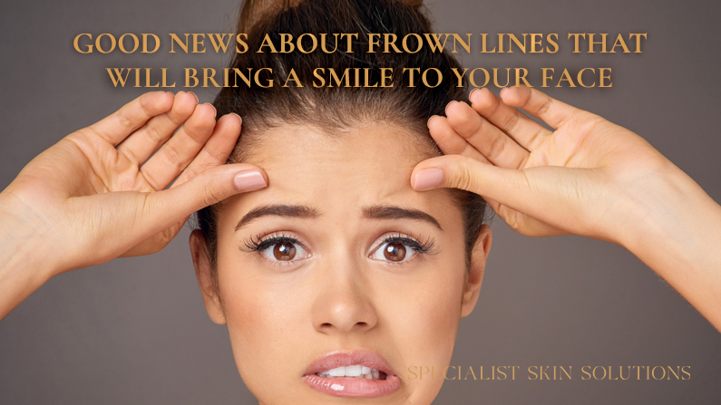 Good News About Frown Lines That Will Bring a Smile to Your Face